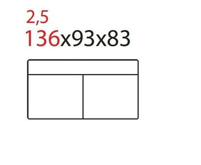Moduł New Choice 2,5 tkanina
