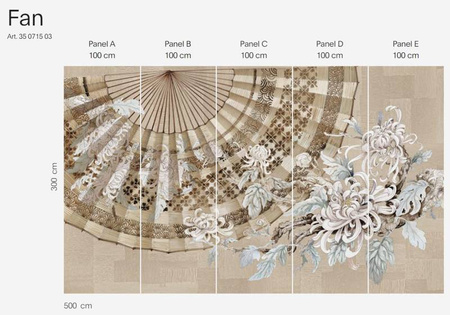 Mural Fan  35 0715 03 Flizelina
