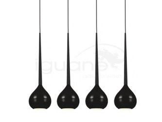 Lampa AGA-4 wisząca czarna