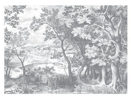 Mural Engraved Landscapes WP-649