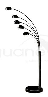 Lampa podłogowa Palp błyszcząca czarna