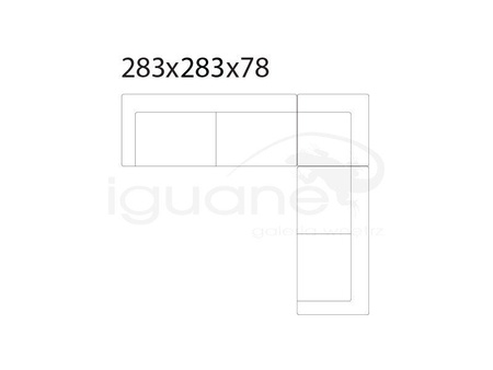 Sofa Avignon 3+C+3 tkanina