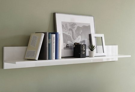 Półka ICE biały połysk