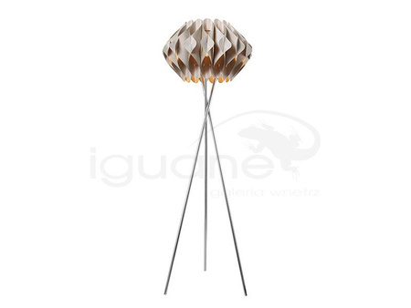 Lampa RUBEN podłogowa beżowa