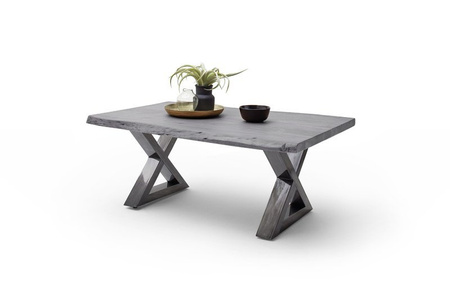 Stolik CARTAGENA 110cm, szary przecierany, antyczny X