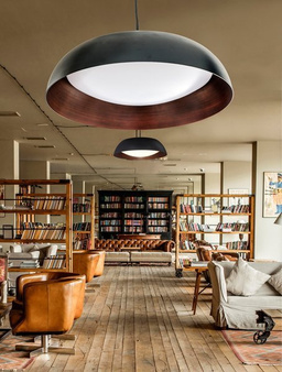 Lampa Lenox wisząca 40 AZ3147 SMART czarno/miedziana