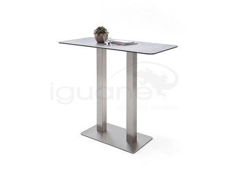 Stolik barowy ZARINA 3 szary