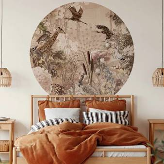 Mural koło Secret Garden