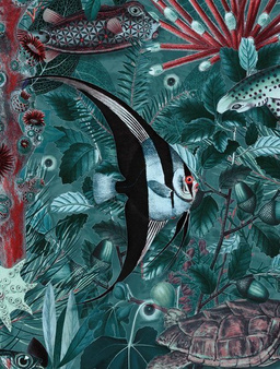 Mural Underwater Jungle WP-698