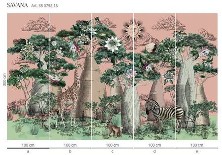 Mural Savana 35 0792 15 winyl