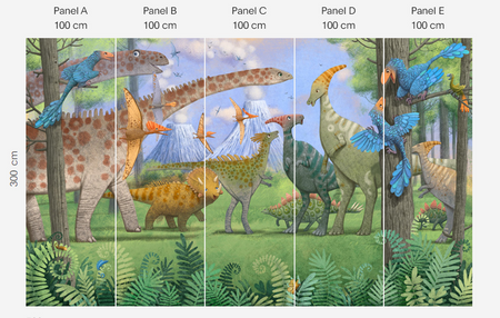 Mural Jurassic 35 0843 01 Winyl
