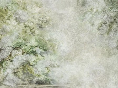 Mural Sanctuary Green winyl