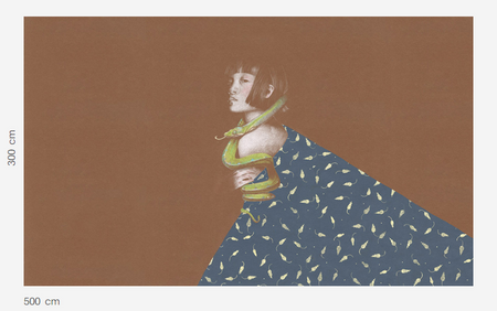 Mural Hebi 35 0932 05 Flizelina
