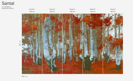 Mural Santal 35 0629 05 Flizelina