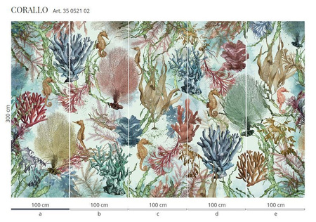 Mural Corallo 35 0521 02 flizelina 