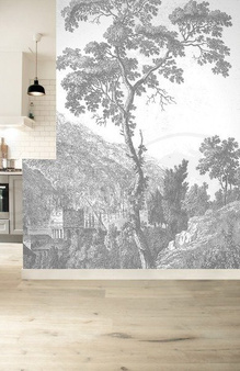 Mural Engraved Landscapes  WP-312