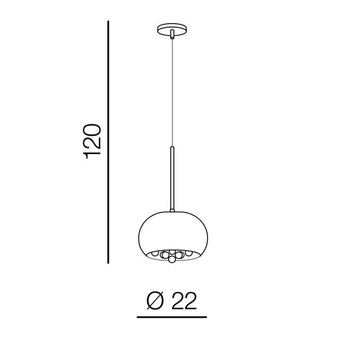 Lampa Burn 1 AZ3082