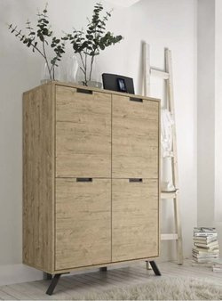 Komoda wysoka Palma 4 drzwi
