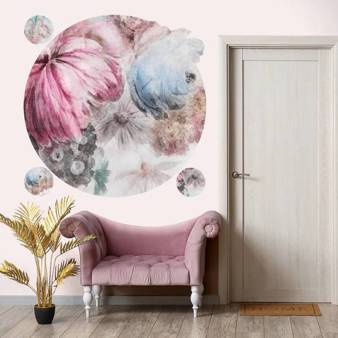 Mural koło Harmony winyl