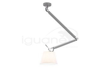 Lampa ZYTA ALU S wisząca biała