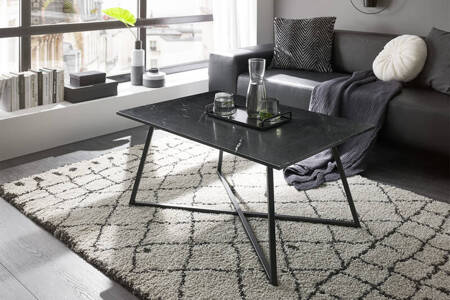 Stolik kawowy MONTEVIDEO czarny marmur