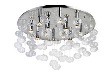 Lampa wisząca Luvia 80 przezroczysta