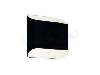 Lampa PANCAKE kinkiet czarna