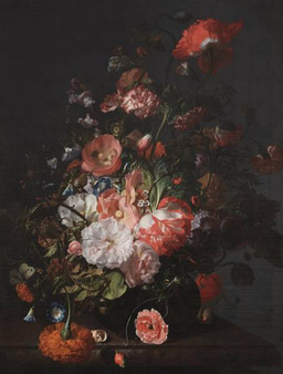 Mural Golden Age Flowers WP-789