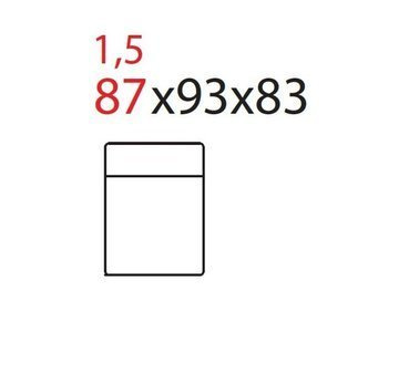 Moduł New Choice 1,5 tkanina