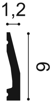 Listwa ścienna SX159