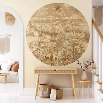 Mural koło Gulliver Rust II