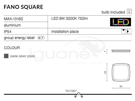 Lampa FANO S