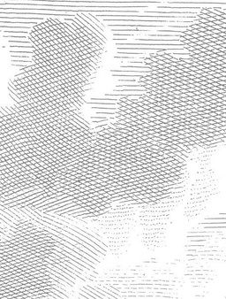 Mural Engraved Clouds WP-651