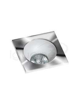 Lampa HUGO 1 Downlight chrom z wkładem białym