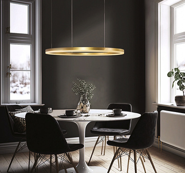 Lampa Halo 120 złota