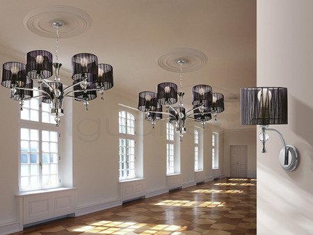 Lampa IMPRESS 3 wisząca czarna