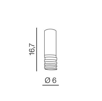 Lampa Locus AZ3127 złota