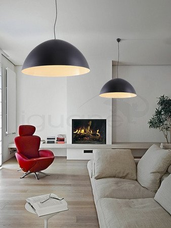 Lampa MAGMA 70 NEW czarna /  biała wisząca