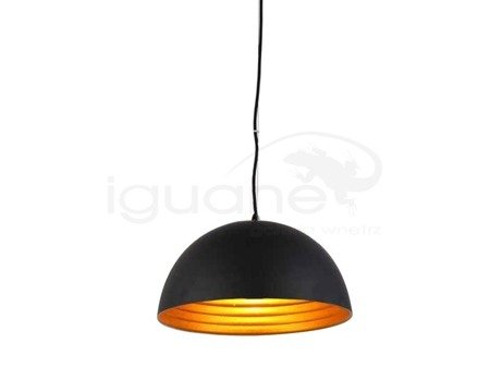 Lampa MODENA 50 wisząca czarna /  złota