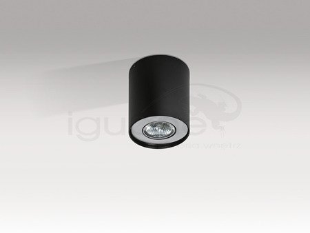 Lampa NEOS 1 czarna-aluminium