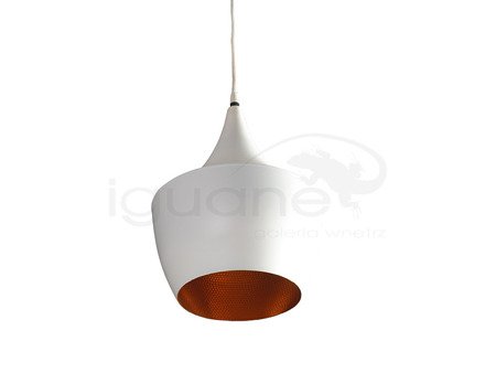 Lampa ORIENT wisząca biała /  złota