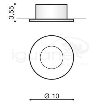 Lampa Oscar IP44 czarna