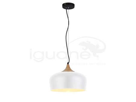 Lampa PARMA wisząca biała