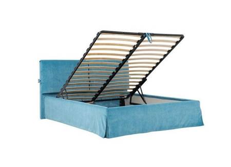 Łóżko Noche Bed 140x200 z pojemnikiem tkanina