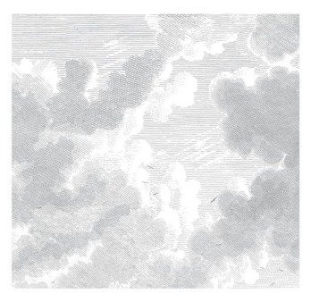 Mural Engraved Clouds WP-636