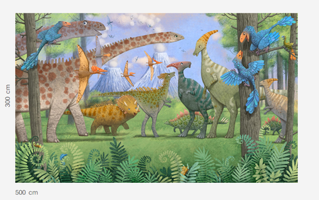 Mural Jurassic 35 0843 01 Flizelina