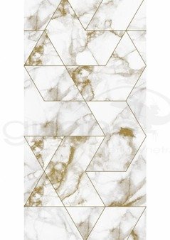 Mural Marble Mosaic Gold WP-576