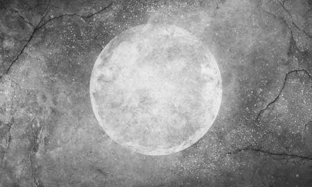 Mural Moon 35 0416 00 Winyl Canvas