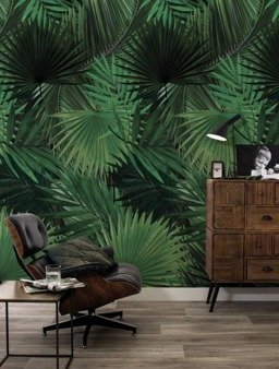 Mural Palm Leaves WP-501