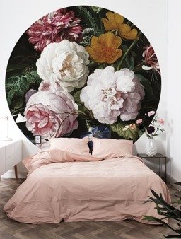 Mural XL Golden Age Flowers BC-012